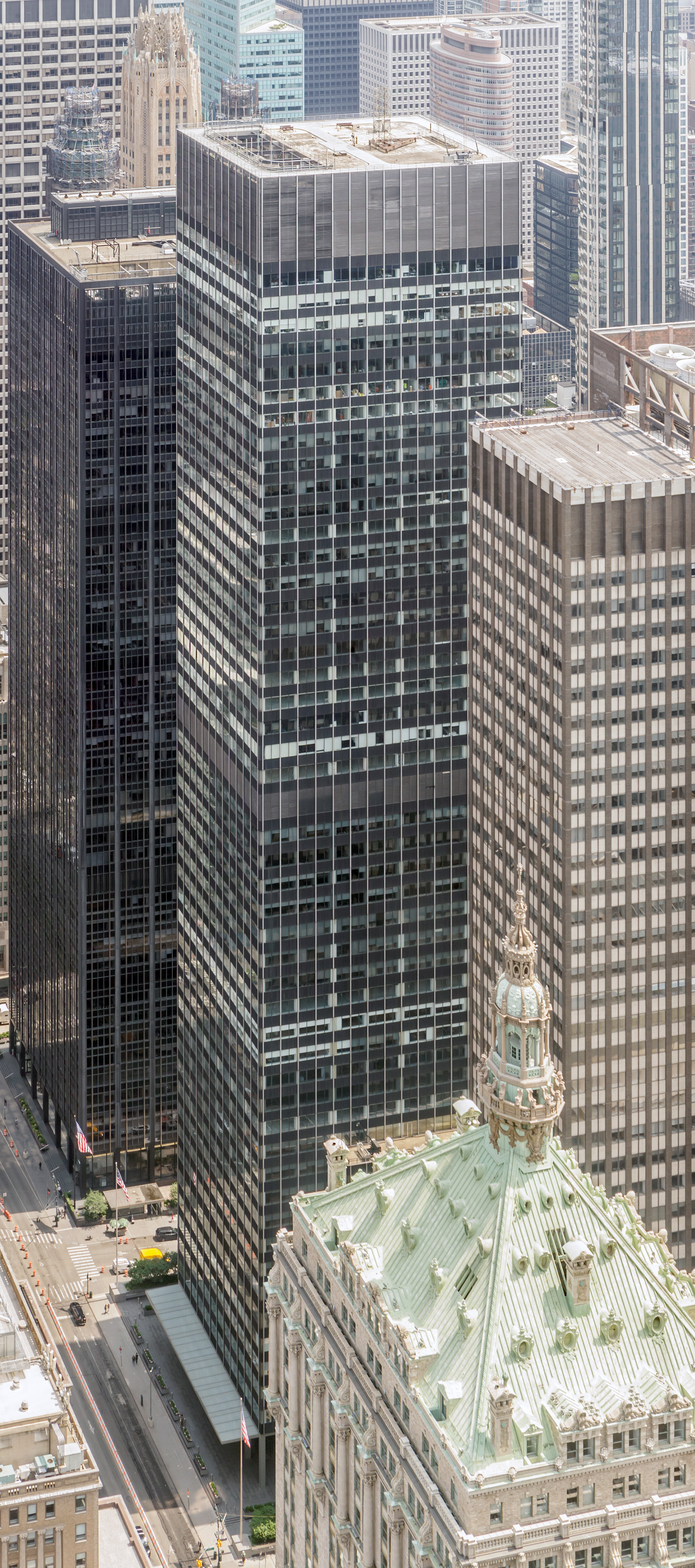 277 Park Avenue, New York City - View from One Vanderbilt. © Mathias Beinling